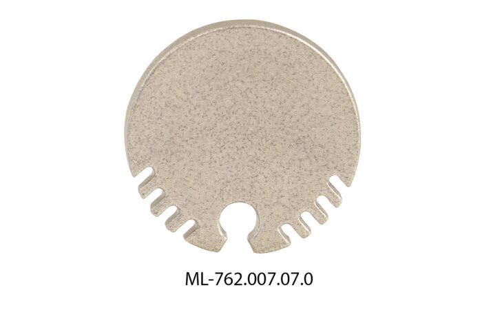 MCLED Koncovka pro ZX bez otvoru stříbrná