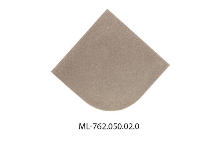 MCLED Koncovka pro RH bez otvoru stříbrná