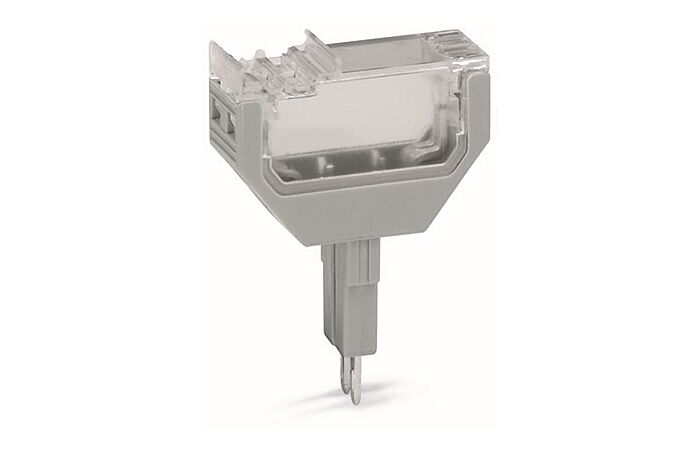 WAGO Konektor 2002-880 prázdný šířka 10,4 mm 2pólová, šedá