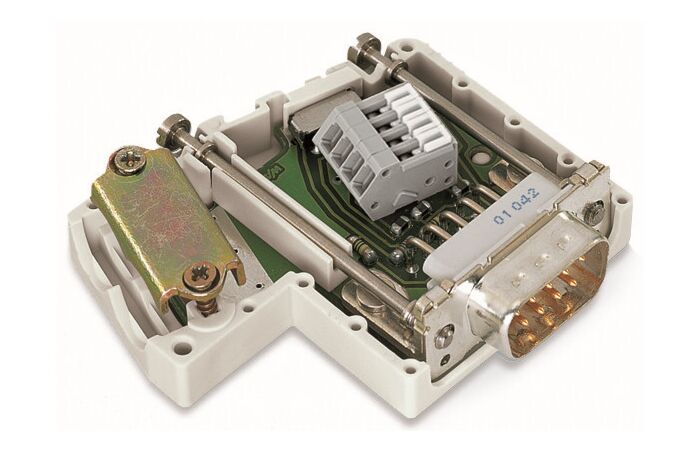 WAGO Konektor 750-960 průmyslové sběrnice PROFIBUS Se zástrčkou D-Sub 9pólová, šedá