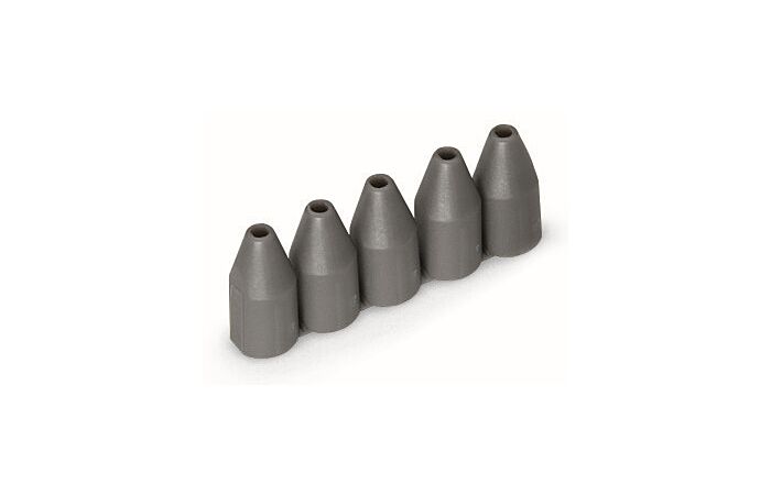 WAGO Zarážka 2004-172 izolační 0,75–1 mm²; 5 ks/pás; tmavě šedá