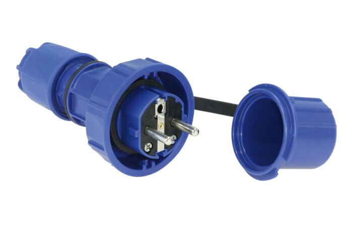 Vidlice 16A/230V 3-pól. IP68