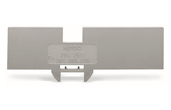 WAGO Svorka 284-346 Redukční kryt Tloušťka 1 mm Ve spojení se 4vodičovýmimi 279-831, 280-833 a 281-652, oranžová