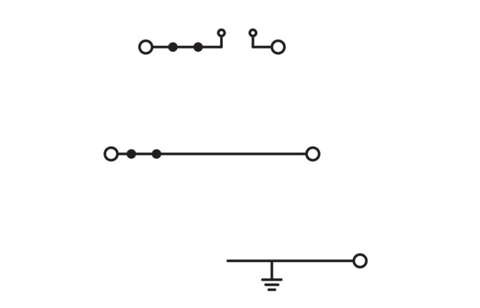 WAGO Svorka 2003-6661 Instalační patrová 2,5 mm² s ovládacími otvory, šedá