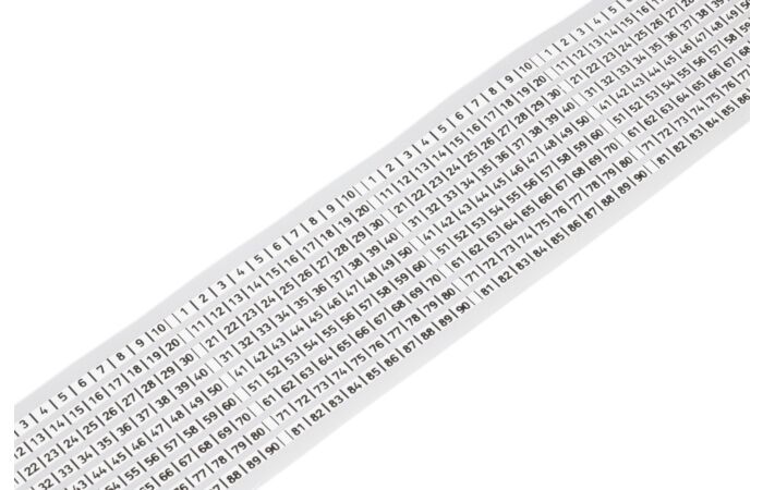 210-831 plain 2.3 mm wide, white