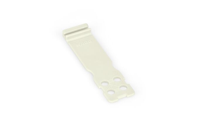 WAGO Podložka 831-503  pro odlehčení tahu pro pružinové svorkovnice a konektory s pájecími piny šířka 15 mm, šedá