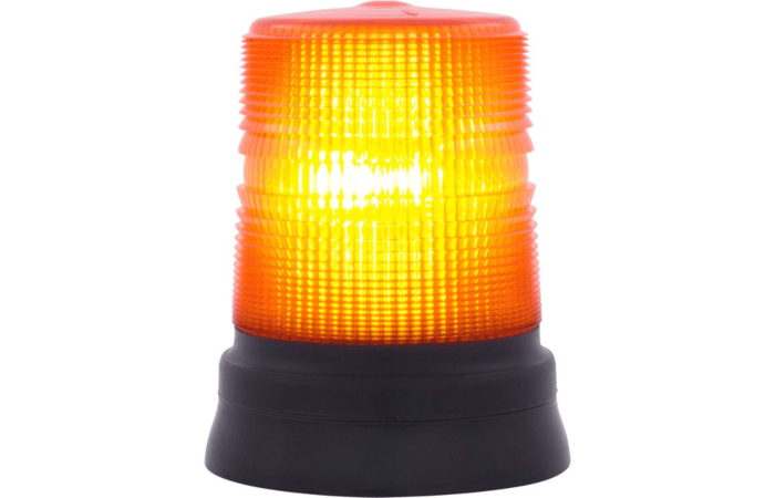 Zábleskový maják(15J), 240VAC, oranž., 8