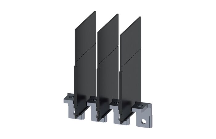 SIEMENS Přívod šroubový plochý pravoúhlý 4 ks příslušenství k 3VA1 100/160