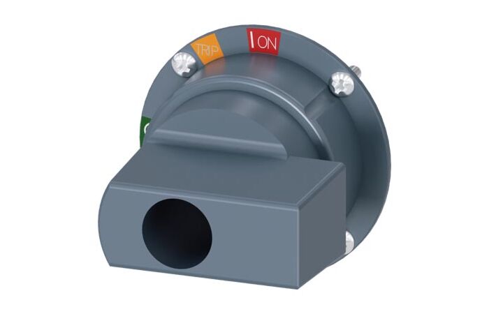 SIEMENS Dodatečná rukojeť k otočnému pohonu spojky dveří Standard příslušenství k 3VA1 100/160