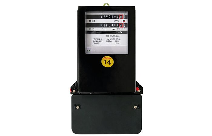 ELEMAN Elektroměr ETD 10(60)A 3F, 2-tarif cejchovaný