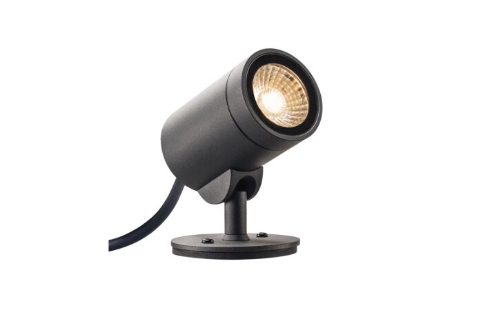 SLV Svítidlo LED HELIA SPOT 6,5W 440lm 3000K  35° reflektor IP55 antracit