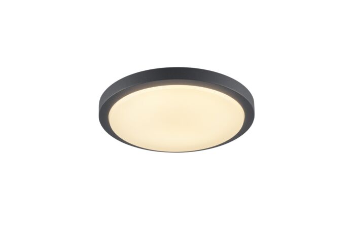 AINOS, stropní svítidlo, LED, 3000K, kulaté, antracit