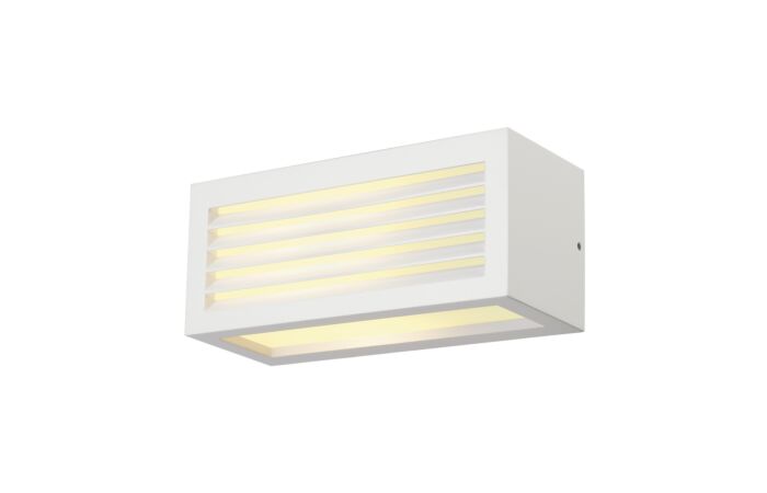 SLV Svítidlo BOX_L 18W E27 IP54 bílá