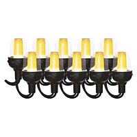 EMOS Řetěz 100 LED 5W 230VAC/5VDC světelný-girlanda vintage IP44