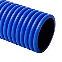 KOPOS Trubka KD 09075_CC pevná ø75 450N KOPODUR HDPE modrá 6m