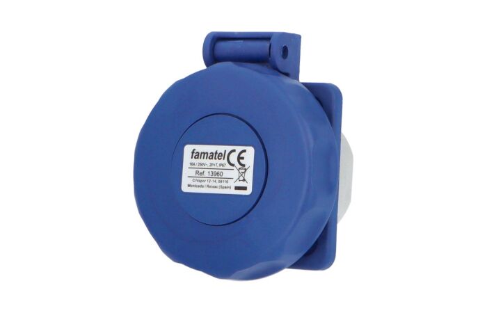 FAMATEL Zásuvka 16/230V 3-pol IP67 SCHUKO