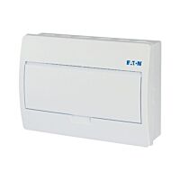EATON Skříň BC-O-1/12-TW-ECO, 12TE, na omítku, plastová dvířka, IP40