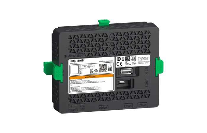 SCHNEIDER Panel HMISTM6B dotykový, Harmony ST6, náhradní díl, zadní modul, 1COM, 2Ethernet, USB, 24VDC