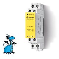 FINDER Relé 7S2390240210, NVK, DIN, 2Z+1R 6A, 24V DC