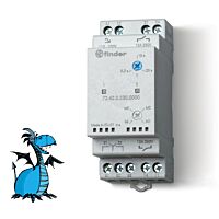 FINDER Přepínač zátěží, 2Z/12 A, 110…240 V AC/DC