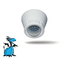 FINDER Čidlo 18.31.8.230.0031 pohybové a prezenční, 1Z/10 A, 230V AC, do podhledu, IP40 360°