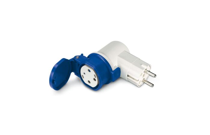 Redukce 200.01624 2P+E IP40 16A 200-250V