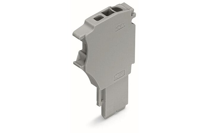 WAGO Modul 2020-161 1vodičový počáteční modul s pružinovou svorkovnicí Push-in CAGE CLAMP® 1,5 mm², šedá