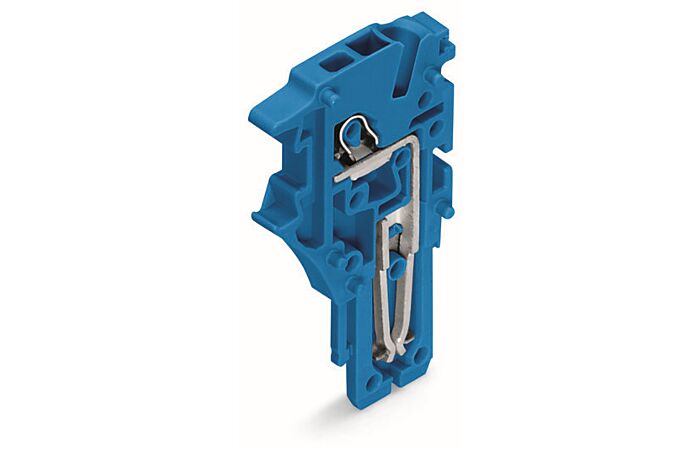 WAGO Modul 2020-184 1vodičový koncový modul s pružinovou svorkovnicí Push-in CAGE CLAMP® 1,5 mm², modrá
