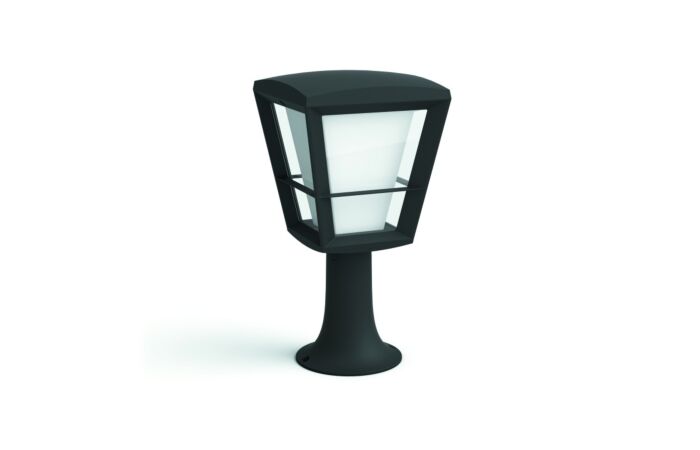 HUE Svítidlo LED ECONIC RGB 15W 1150lm sloupek lucerna  32cm IP44 černá