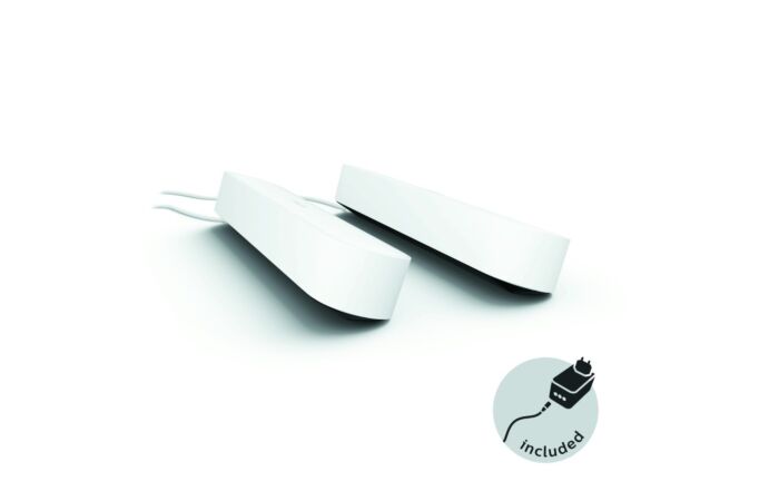 HUE Svítidlo LED RGB PLAY 2ks 6,6W   530lm stolní IP20 bílá