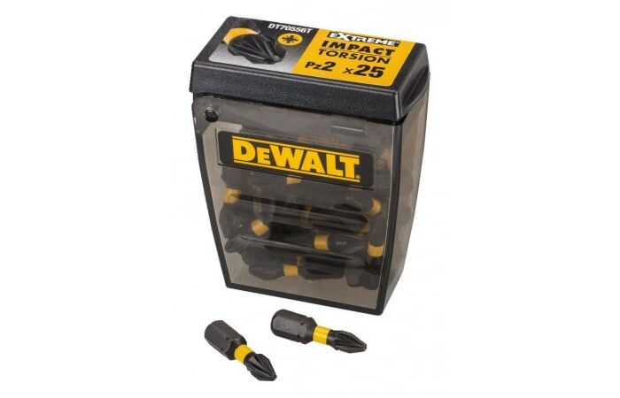 DeWALT  Sada DT70556T bitů PZ2  (25ks)