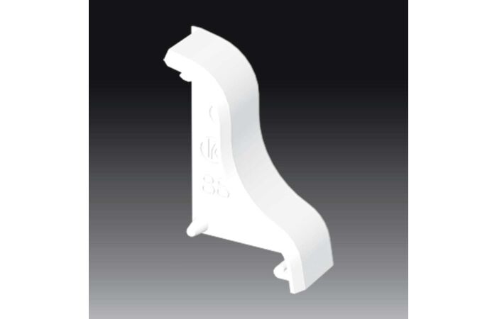 KOPOS Kryt 8861 P_HB koncový pravý Lp 35 bílá/ral 9003