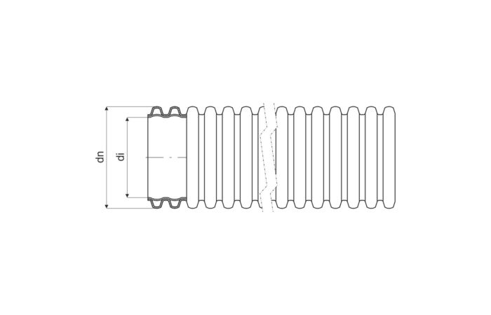 KOPOS Trubka KF 09040_CA ohebná ø40 450N KOPOFLEX HDPE modrá 50m