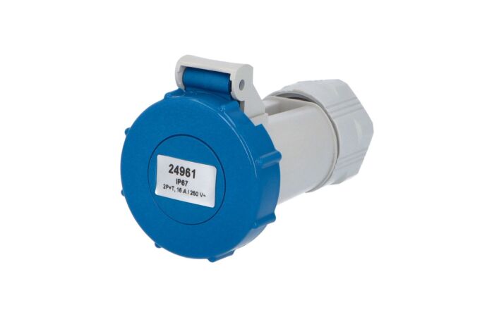 FAMATEL Spojka 24961 16A/230V 3P IP67 s kolíkem