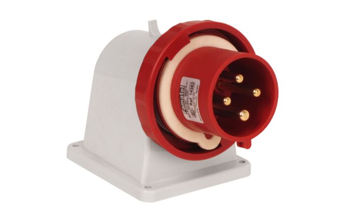 FAMATEL Přívodka vestavná 14352 IP67 400V 32A 4P 6h