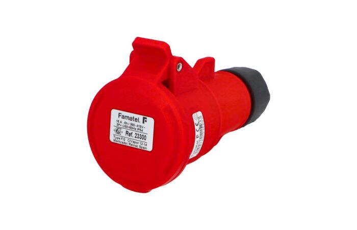 FAMATEL Spojka 23300 IP44 400V 16A 4P 6h