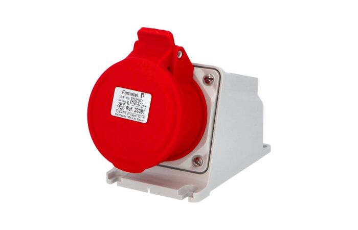 FAMATEL Zásuvka 16/400V 5pól IP44 nástěnná
