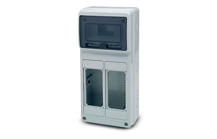 FAMATEL Skříň 3967 ACQUA Combi IP65, 8 modulů, 5