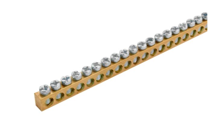 ELEMAN Svorkovnice N/PE mosazná NSCH 8x10x1000m 16mm2