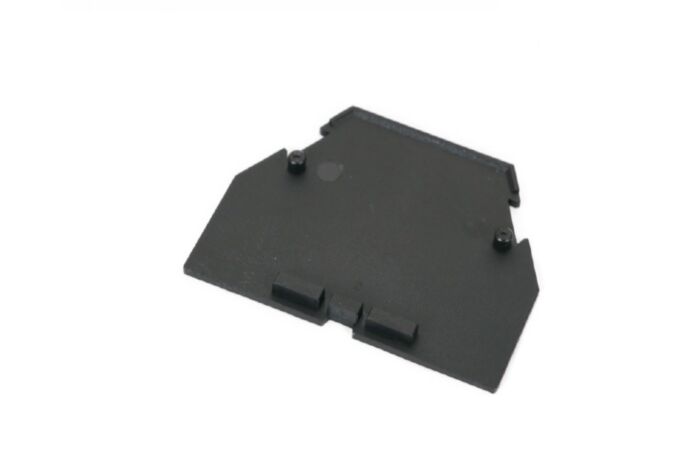 ELEKTRO BEČOV Přepážka RSA 16A  koncová černá