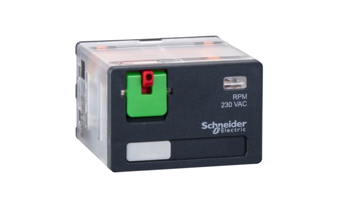 SCHNEIDER Relé RPM41P7 15A 4P 230VAC