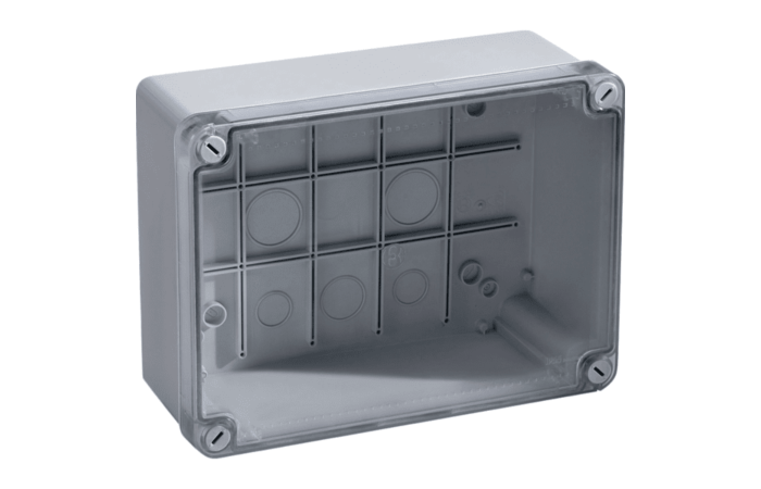 BOCCHIOTTI Skříň TRASP 06 05620 s průhlednými dveřmi IP56