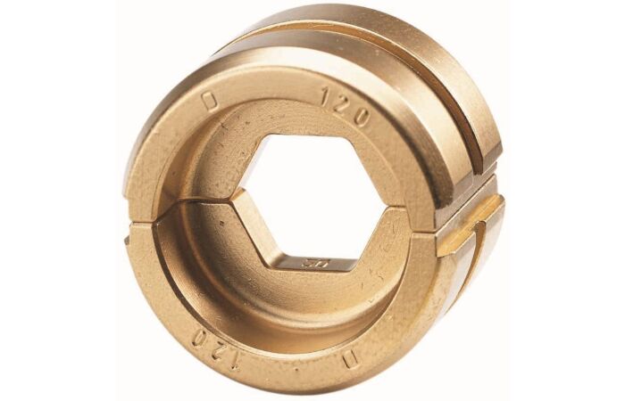 CIMCO Lisovací čelisti na Cu oka a spojky DIN 120 mm2 (1 pár)