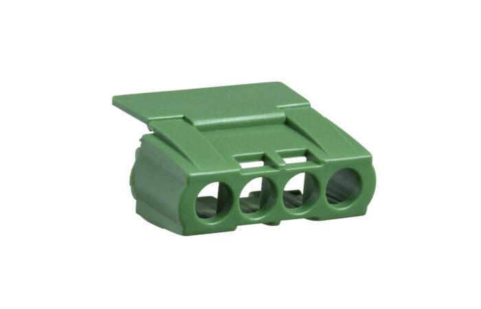 SCHNEIDER 13581 Kryt 4 otvory zelená
