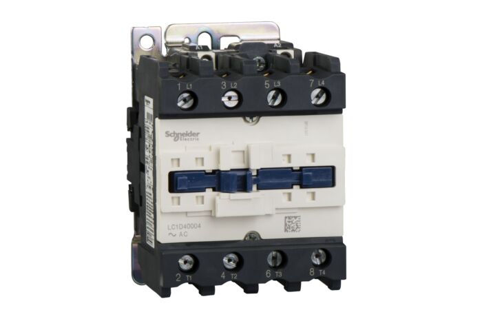 SCHNEIDER LC1D40004E7 CONTACTOR 40A 4P 48V 50/60HZ