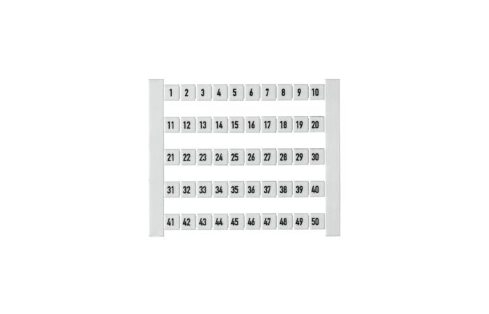 WEIDMÜLLER Označení svorek - Štítek DEK 5 FW 1-50