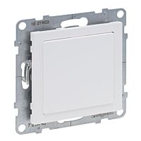 LEGRAND Záslepka SUNO 721143 s adaptérem MOSAIC bílá