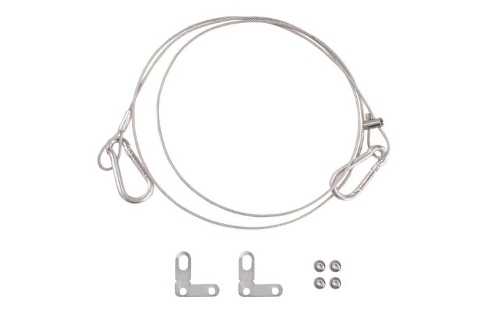 LEDVANCE Zajišťovací dráty pro montáž  SECURITY KIT v balení 4ks