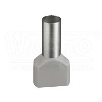 WAPRO Dutinka DUID-2x4,0-12 šedá izolovaná PP