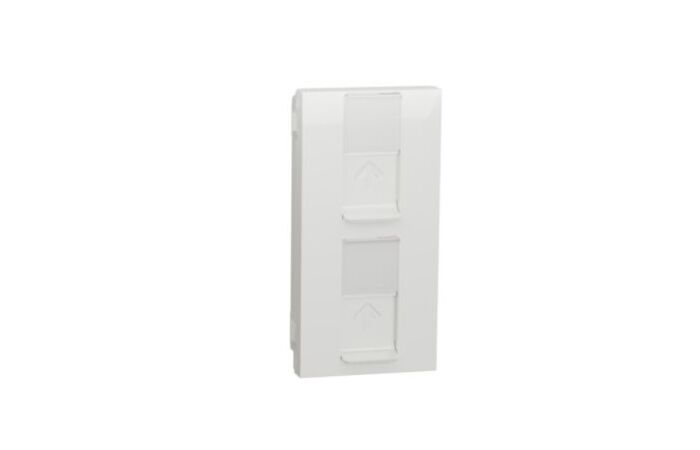 Unica - Zásuvka datová 2xRJ45 Kat. 6A UT